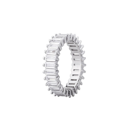 SHINY ICE RING 925 SILVER